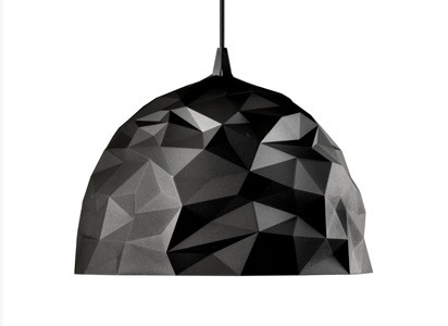 Die ungewöhnliche Leuchte ist Teil der neuen „Successful Living“-Kollektion von Diesel