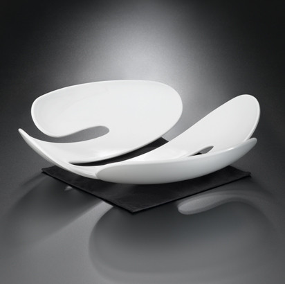 Schwarz oder weiß? Diese Schale aus Kunststoff entwarf Robin Platt für den deutschen Hersteller Koziol