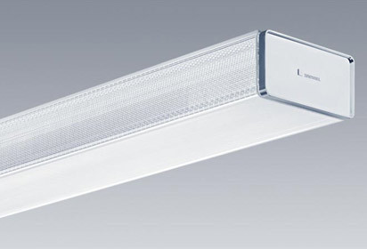 Mit „Ecoos“ ist dem Hersteller Zumtobel eine Einzelleuchte gelungen, die ihr Licht nach allen Seiten hin abgibt