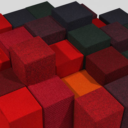 Der Computer als Lebensgefühl: ein Pixelsofa von Ron Arad