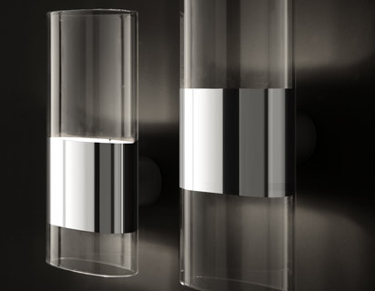 Ein ovales Glasrohr als Korpus ist das gemeinsame Element dieser Leuchtenfamilie