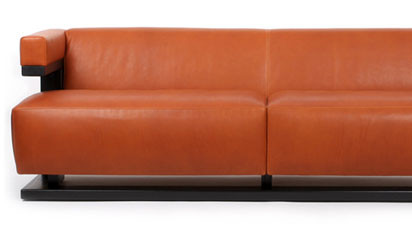 Der Vorläufer des Freischwingers: ein Sofa von Walter Gropius