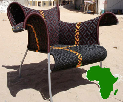 Verantwortung und Gemütlichkeit: das Sofa „Ibiscus" des senegalesischen Designers Dominique Pétot