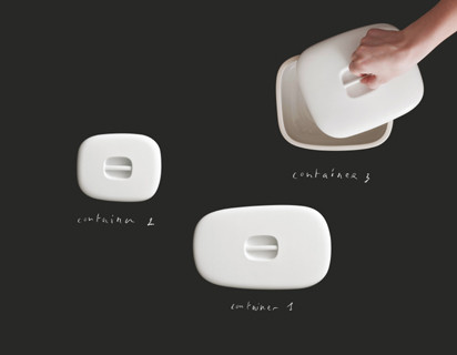 Wie die Form so der Name: abgerundetes Tafelset von Ronan und Erwan Bouroullec für Alessi