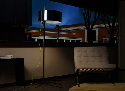 Klar und ohne Schnörkel: Wie der Name, so die Leuchte des Designers Mario Ruiz