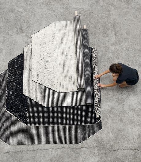 Punktlandung: Teppich von Ronan und Erwan Bouroullec für Danskina.
