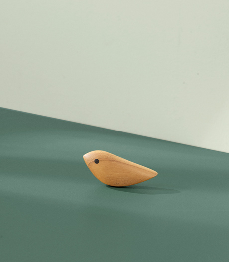 Rotation aus Holz: Diese kleinen Vögel haben ihren eigenen Charakter.