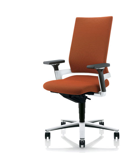 Der neuen Bürostuhl von Züco mobilisiert den Büroarbeiter.