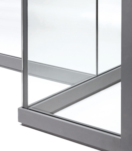 Rückzug mit Durchblick: Das innovative Glastrennwandsystem von procedes interior design solutions.