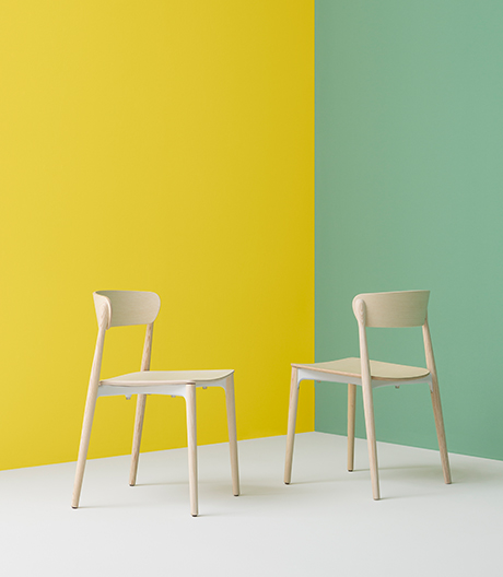 Elegante neue Stuhlfamilie von Pedrali