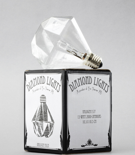 Was funkelt denn da? Pendelleuchte des schwedischen Designers Eric Therner.