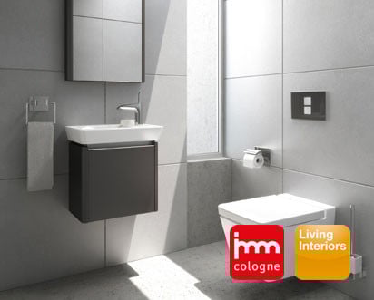 Ohne überladene Details: die Badezimmerkollektion T4 von NOA für VitrA