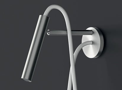 Lädt zum Singen ein: Die Duscharmatur Asta von Cea erinnert in ihrer Form an ein Mikrofon