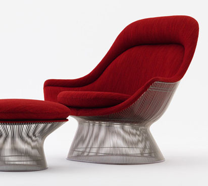 Ikone der sechziger Jahre: Der Sessel von Warren Platner verführt mit sanften Rundungen