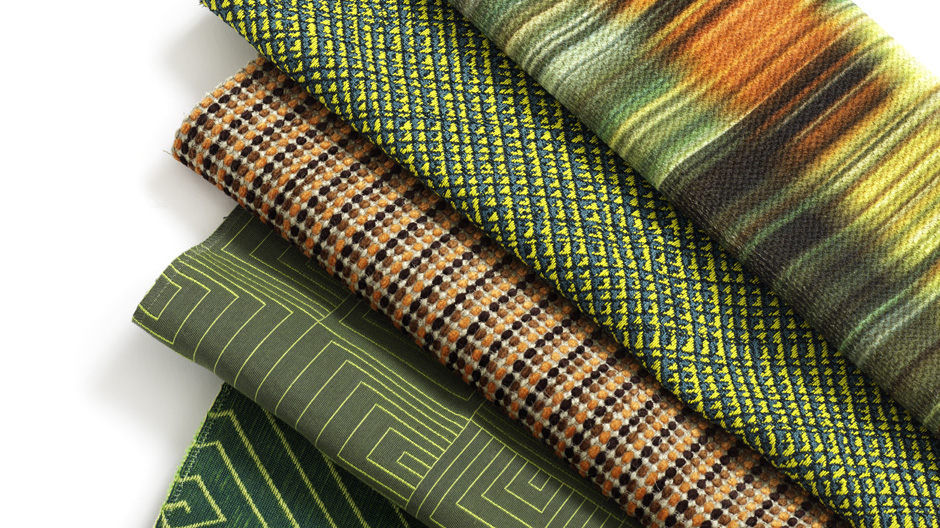 Cairo auf dem Sofa, Harare an der Wand: David Adjaye hat Textilien entworfen, die auf afrikanischen Vorbildern basieren.