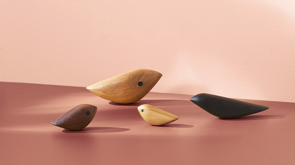 Rotation aus Holz: Diese kleinen Vögel haben ihren eigenen Charakter.