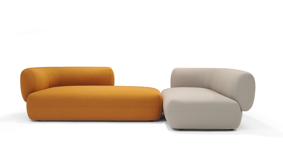 Abstraktes Design: Modulsofa von Sebastian Herkner.