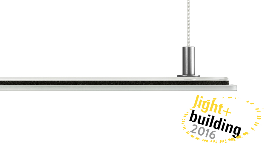 Eine Scheibe Licht: ultraflache Leuchtenserie von Omled