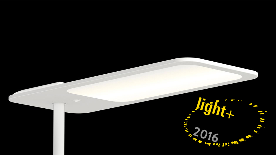 Warmweiß oder doch tageslichtweiß? Neue, stufenlos regelbare Arbeitsplatz-Leuchte von Tobias Grau