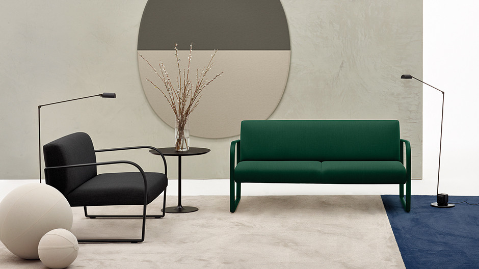 Art-déco meets Understatement: eine Sitzmöbelfamilie für öffentliche Bereiche von Arper