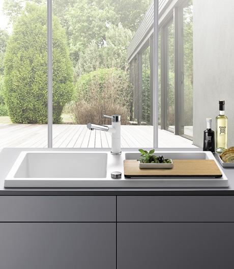 Minimalistisch & architektonisch: die neue Silgranit-Spüle von Blanco