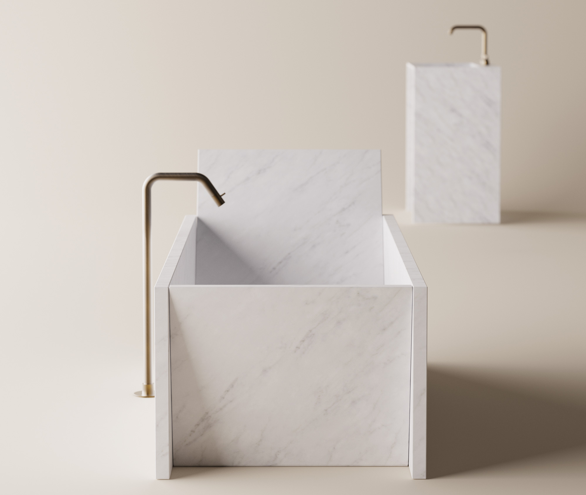 Architektonische Badkollektion von Jean Nouvel für Agape