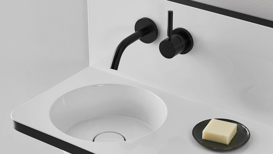 Die neue Sachlichkeit: Waschplatzlösung von Sieger Design für Alape.