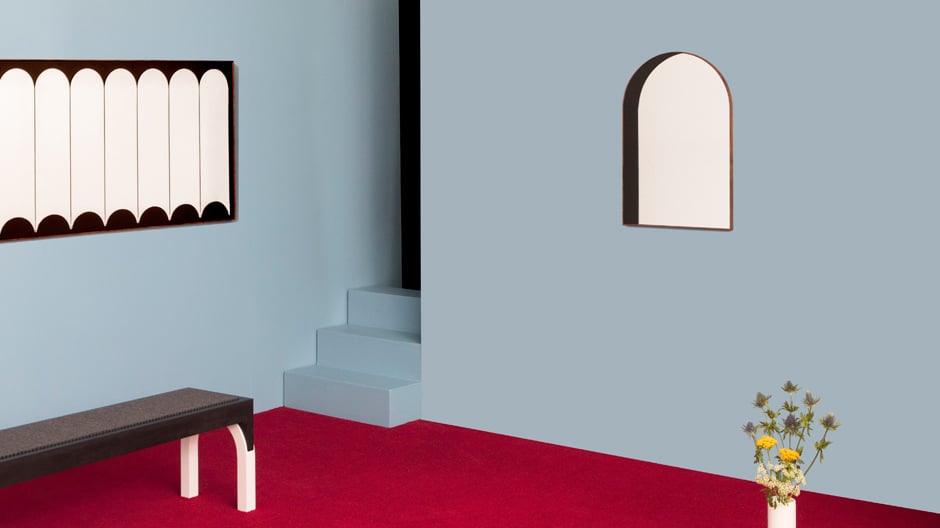 Fenster ohne Durchblick: Spiegel vom New Yorker Designteam Bower.
