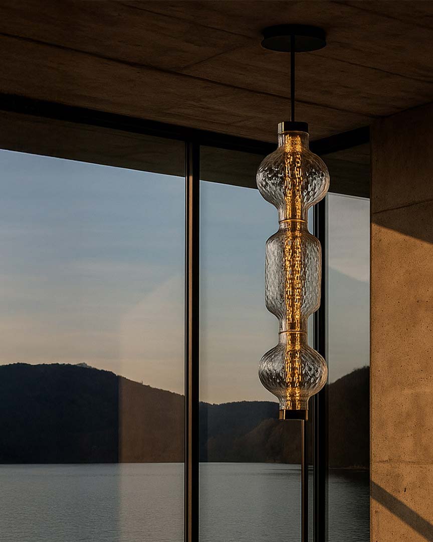 Leuchten aus mundgeblasenem Glas von Neil Poulton für Artemide