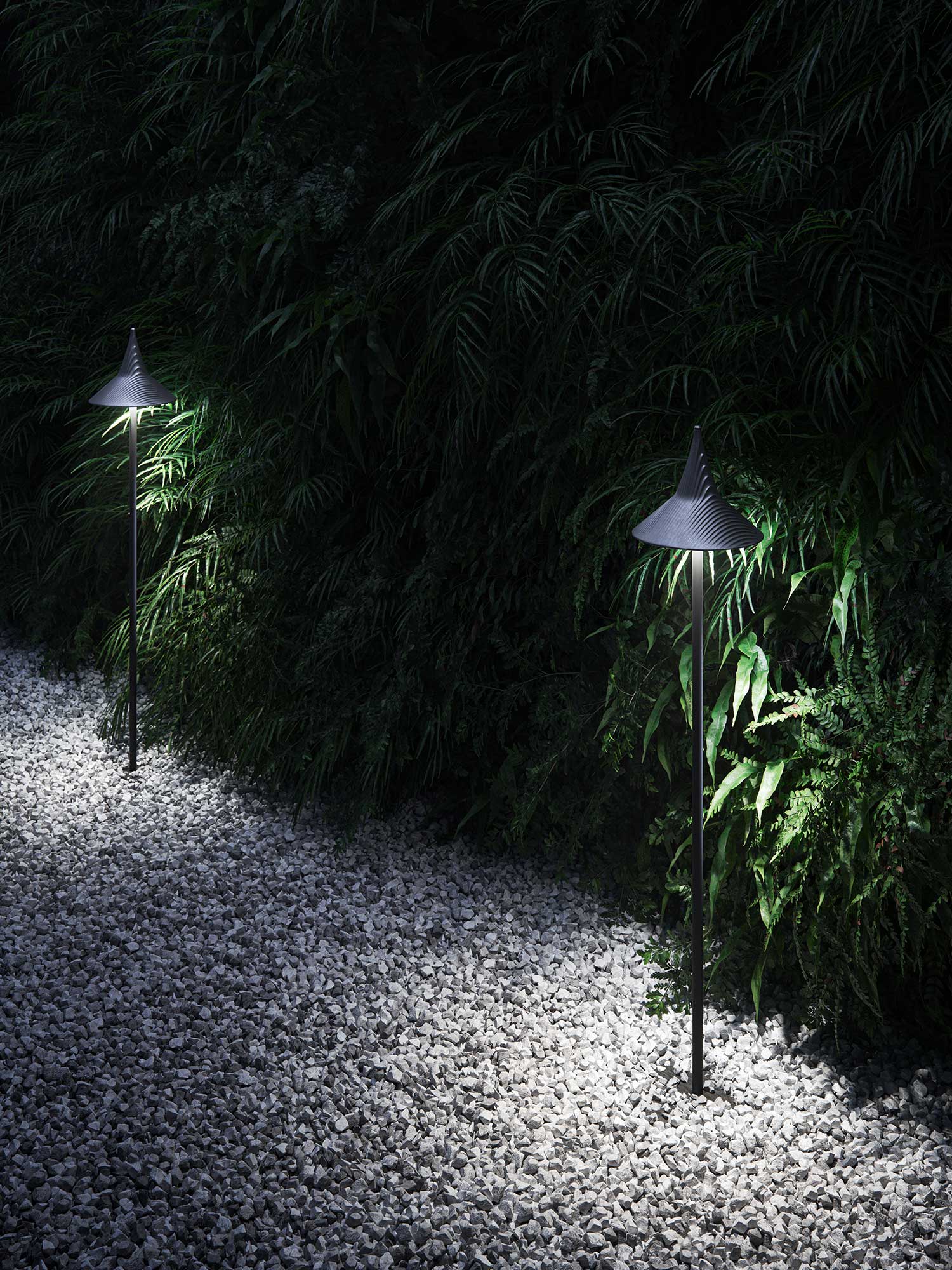 Skulpturale Außenleuchten von Herzog & de Meuron für Artemide