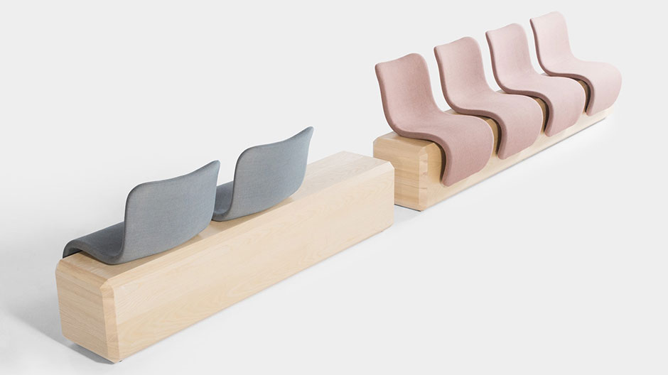 Mit der intelligenten Wartebank von Mitab wird das Warten zum ergonomischen Sitzerlebnis