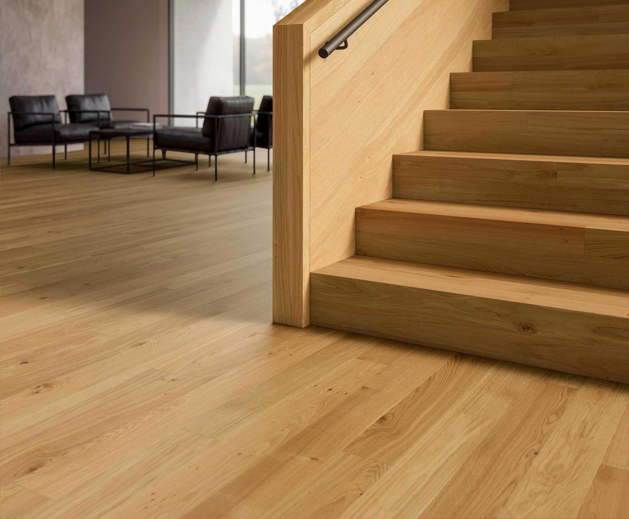 Oberflächenbehandlung für Holzböden von Bauwerk Parkett