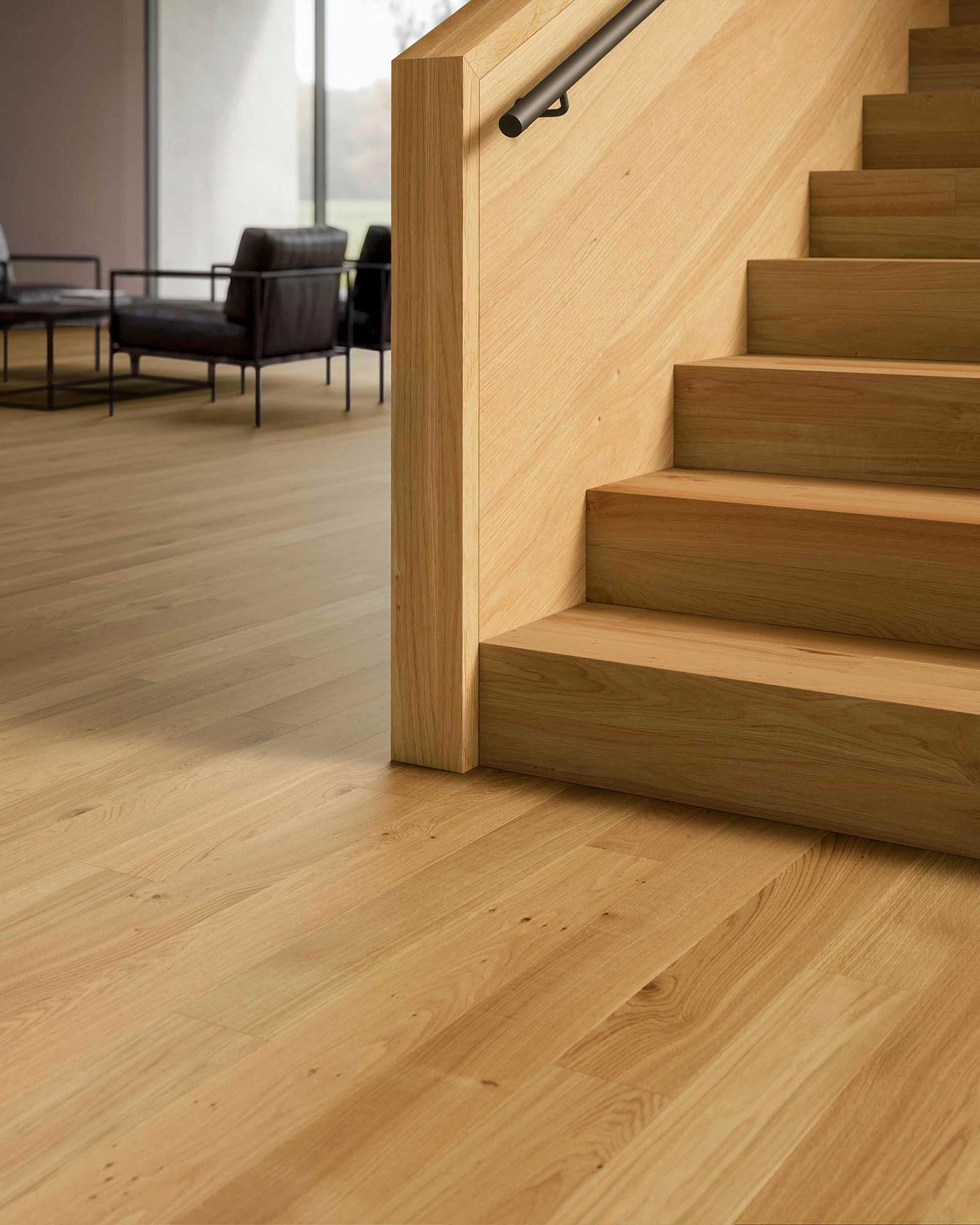 Neue Oberflächenbehandlung für Holzböden von Bauwerk Parkett