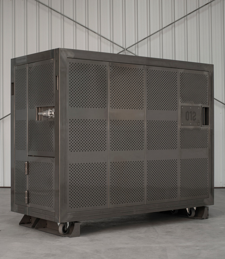 Autarkie auf Rollen: Arbeitsplatzmodul von Beehive