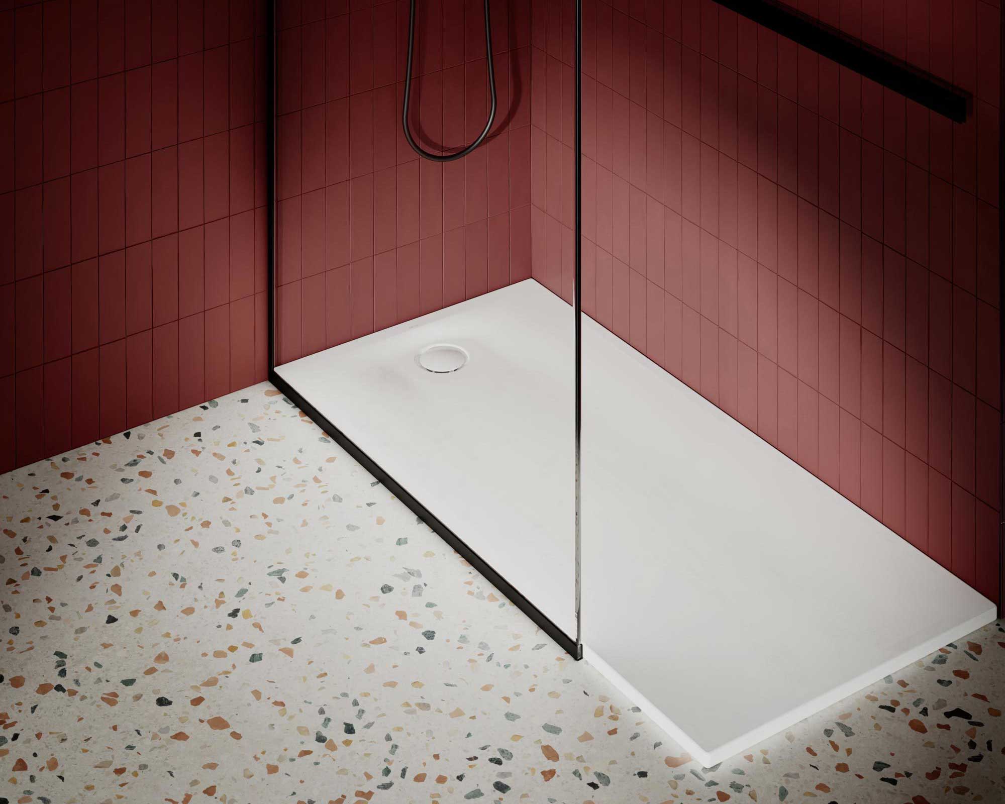 Barrierefreie Duschwanne aus Titanstahl von Bette