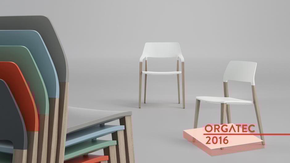 Praktischer Stapelstuhl von Brunner