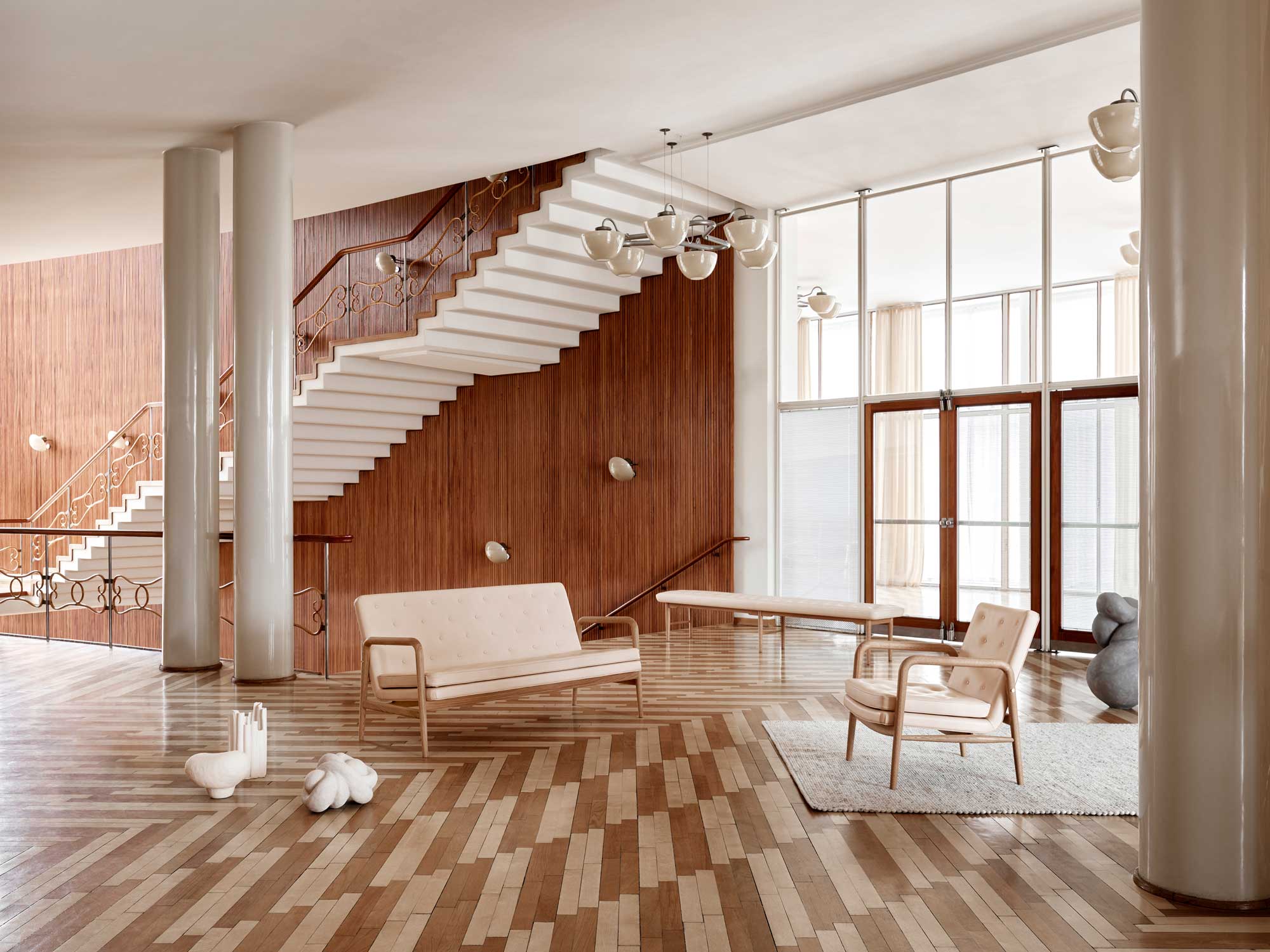 Möbelklassiker von Vilhelm Lauritzen in einer Reedition von Carl Hansen & Søn