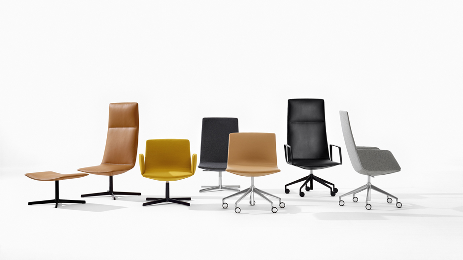 Bürostuhl und Loungechair in einem: der neue Entwurf von Lievore Altherr Molina für Arper.