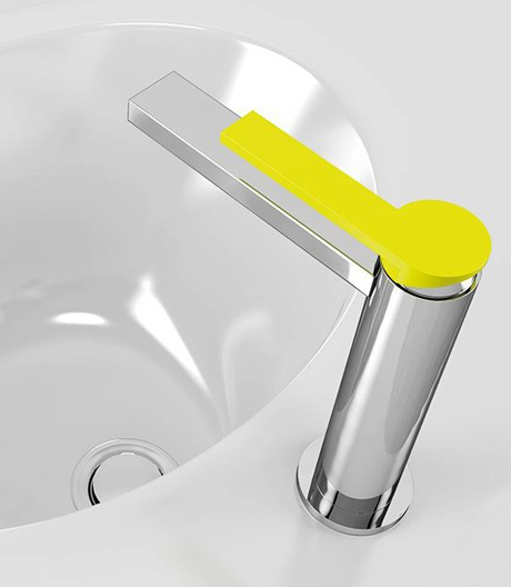 Badezimmer-Armatur des italienischen Architekten Marco Pisati