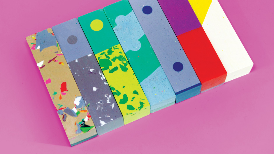 Hommage an Beuys: Mit diesem Wachsmaler-Set wird jeder zum Künstler.