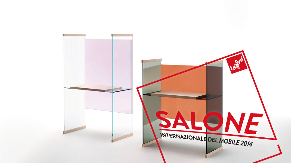 Möbel zum Durchgucken. Glas, Holz und Filz bilden eine ungwöhnliche, aber sehr poetische Materialkombination