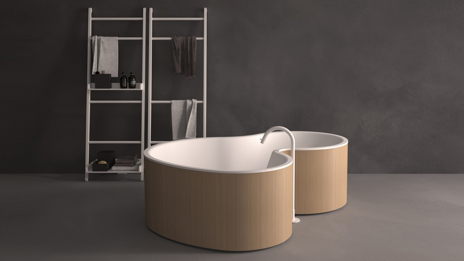 Entspannt diskutieren: Die Badewanne von Marcio Kogan bietet ausreichend Platz für Gefühle