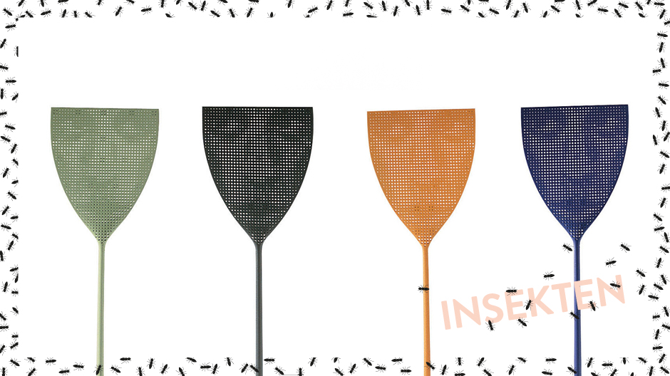 Einen an der Klatsche: Philippe Starck macht aus dem heimischen Jäger den Gejagten.