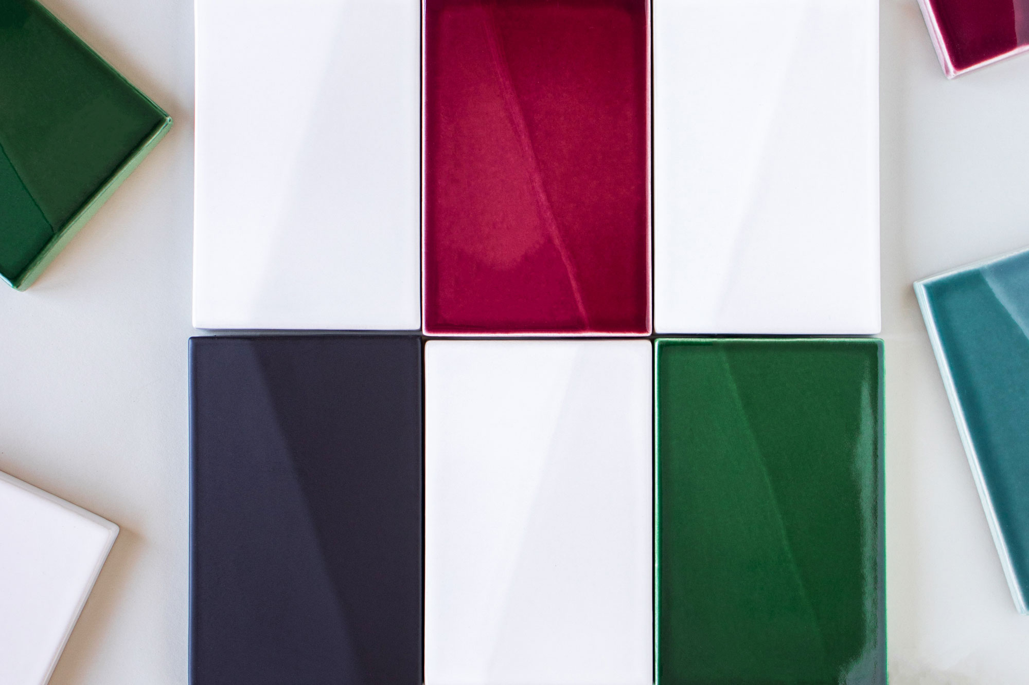 Dreidimensionale Fliese von Oro Bianco Handmade Tiles
