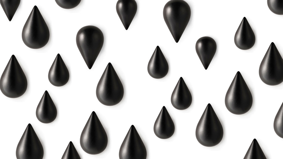 Hängende Tropfen: Kleiderhaken von Normann Copenhagen.