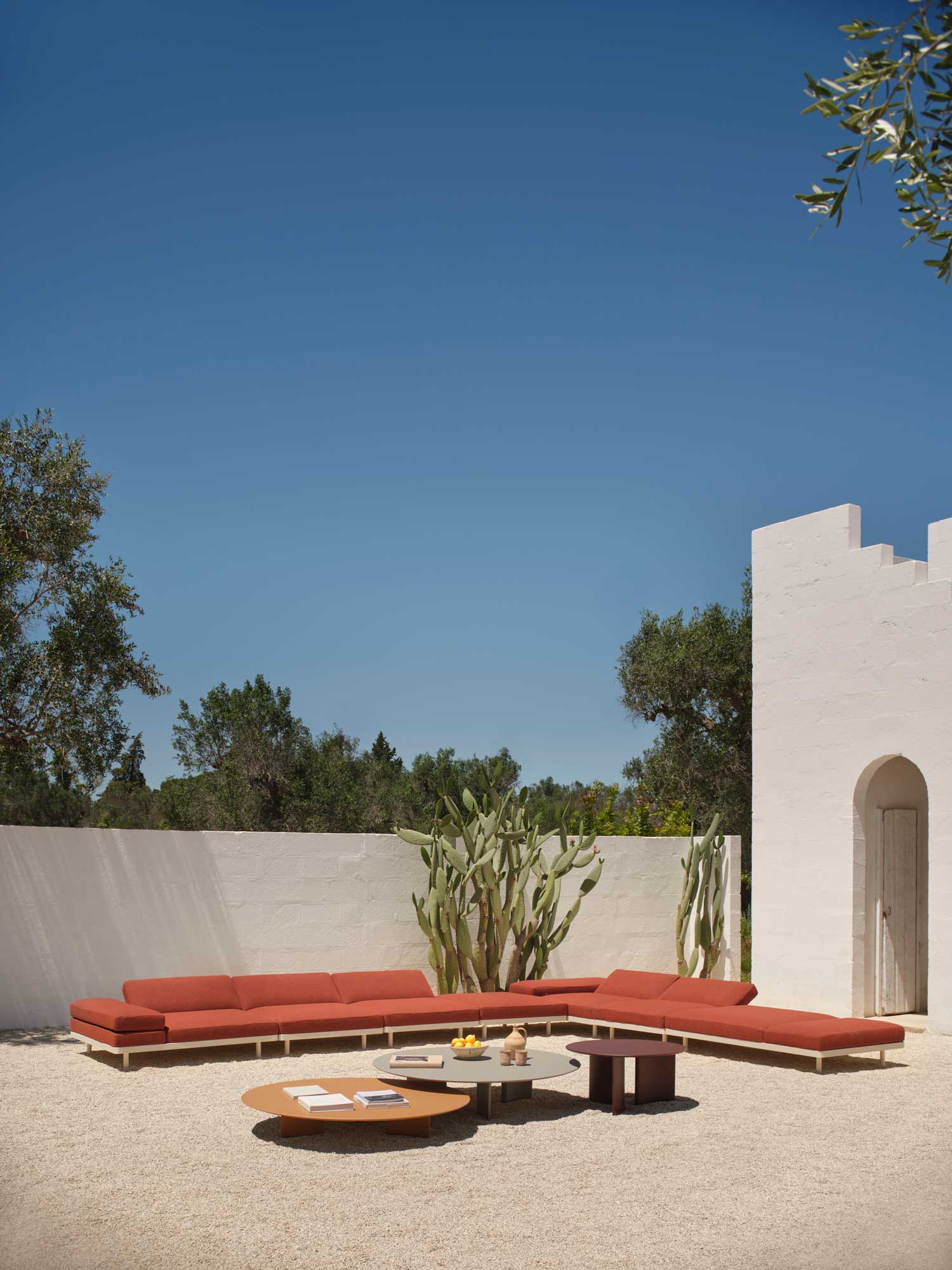 Modulares Outdoor-Sofasystem von Francesco Meda und David Lopez Quincoces für Fast