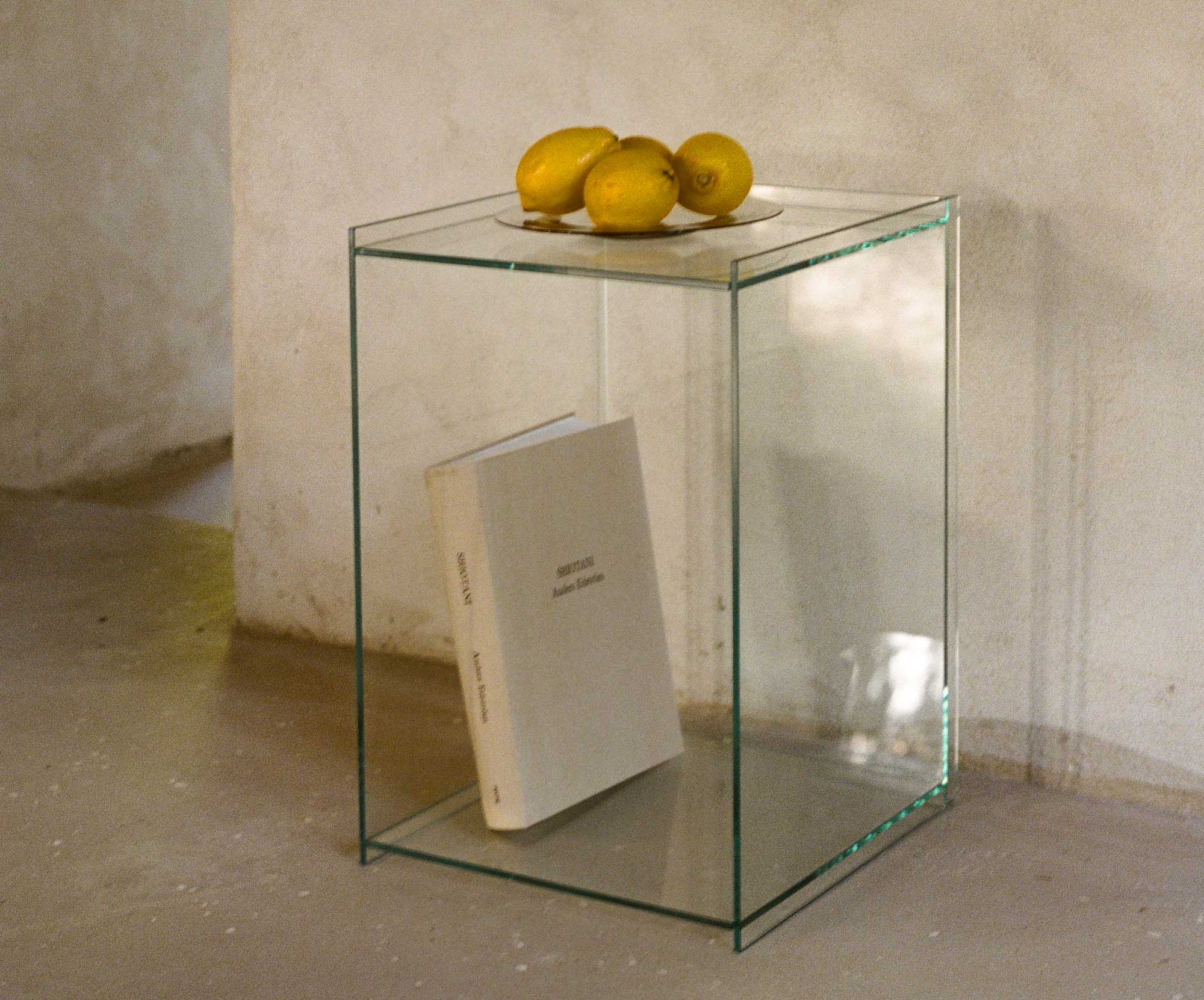 Multifunktionaler Glastisch von Jonas Trampedach für Frama