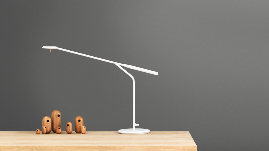 Unkomplizierte Lichtquelle: die neue Arbeitstischleuchte von Andreas Kowalewski für Normann Copenhagen