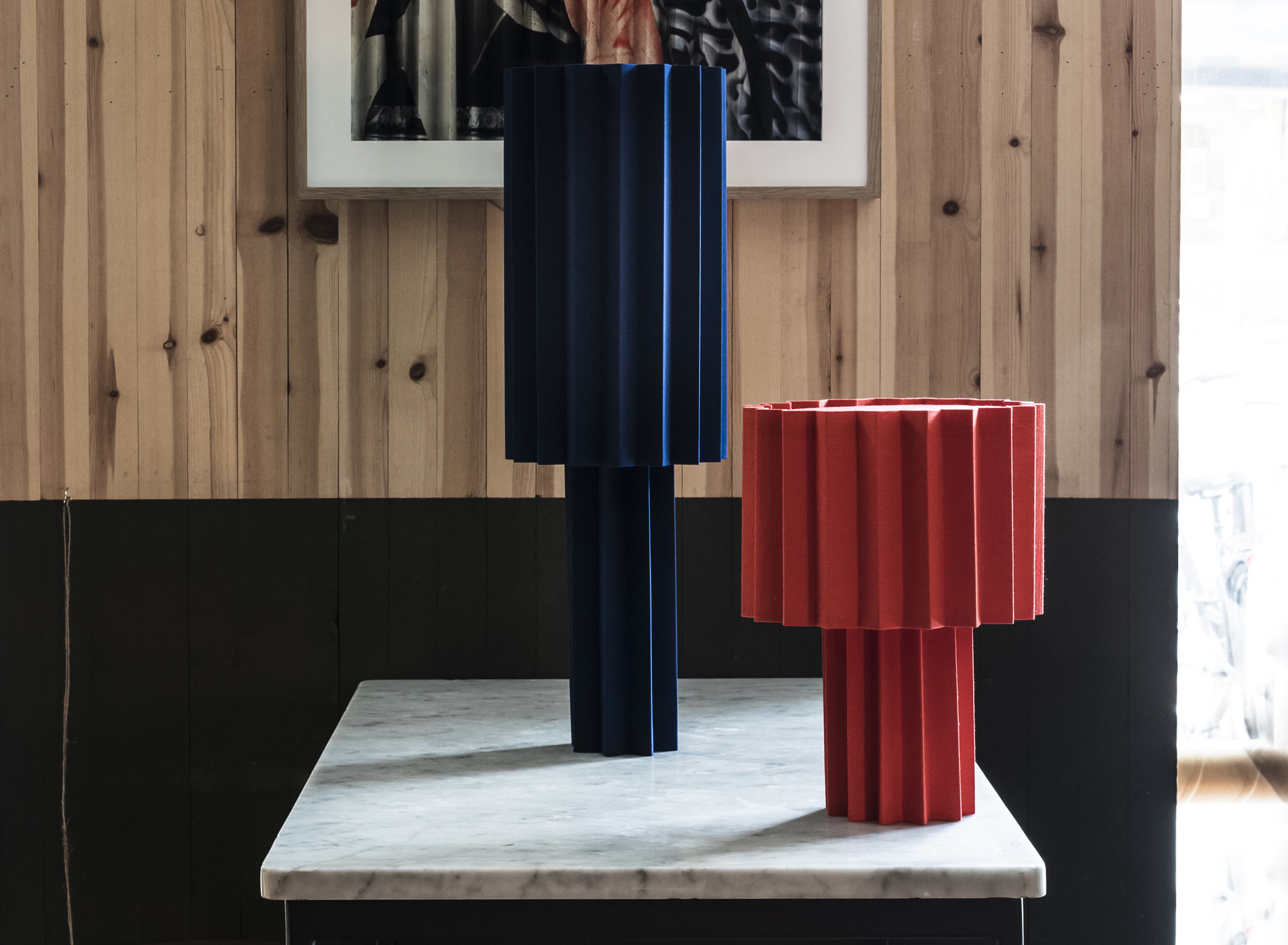 Gefaltete Tischleuchte von Folkform