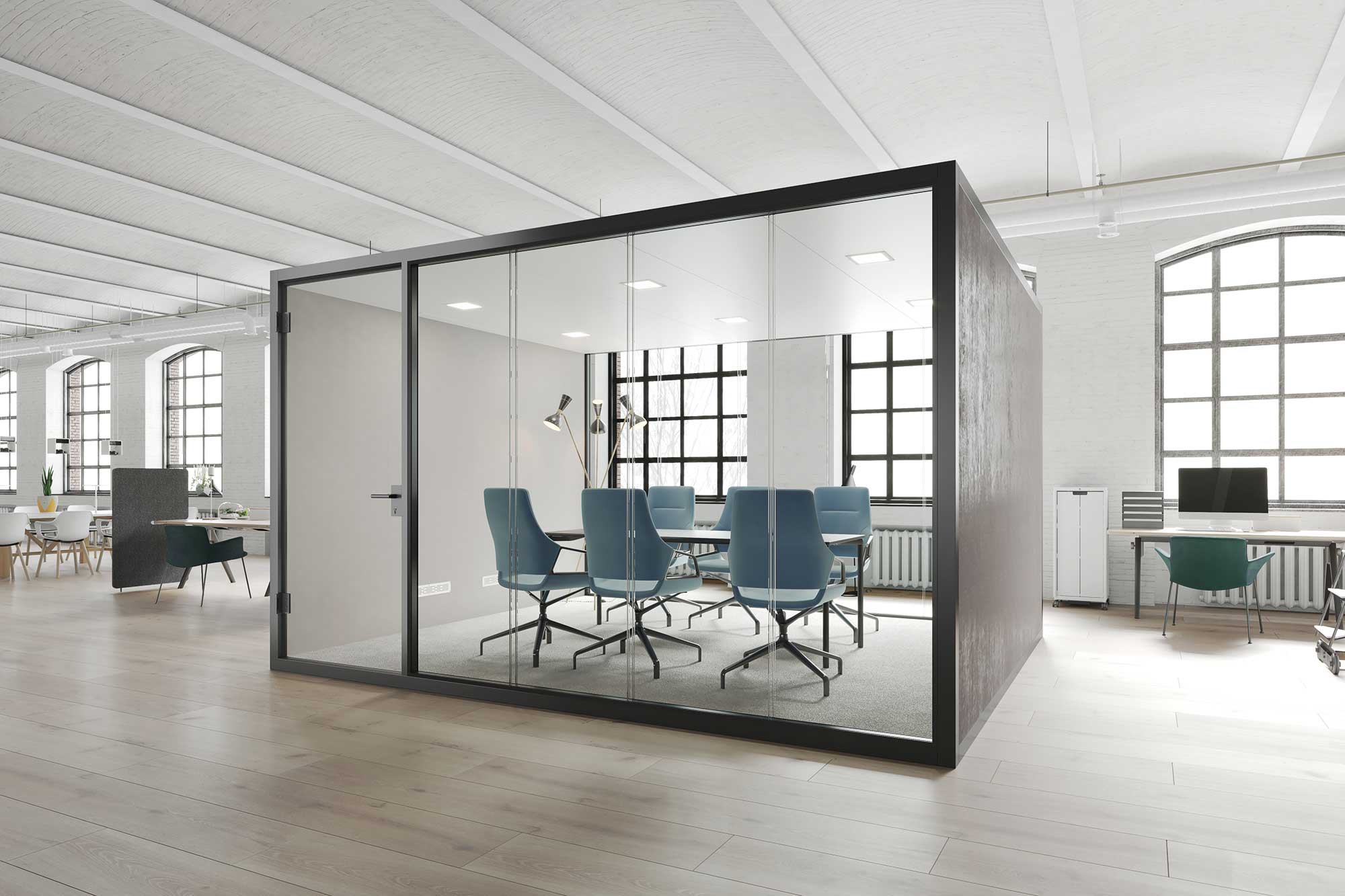 Vielseitiges Raum-in-Raum-System von Goldbach Kirchner